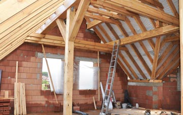 White Lackington attic trusses