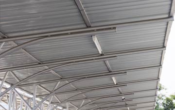 installing White Lackington metal roofing