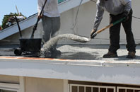 White Lackington flat roofing repair